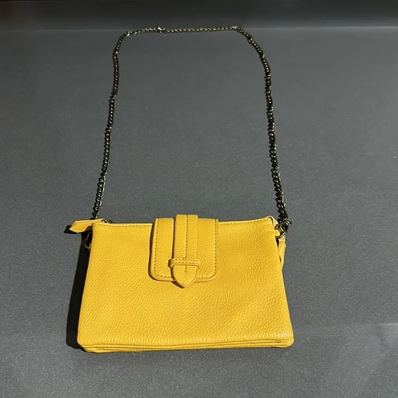 NEW! COS mustard yellow crossbody bag - Picture 3 of 6